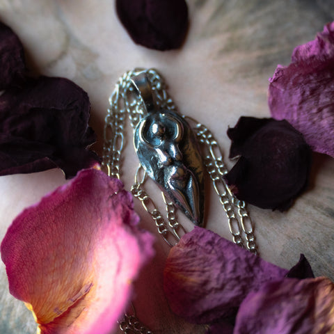 Brass Mermaid Earring Display
