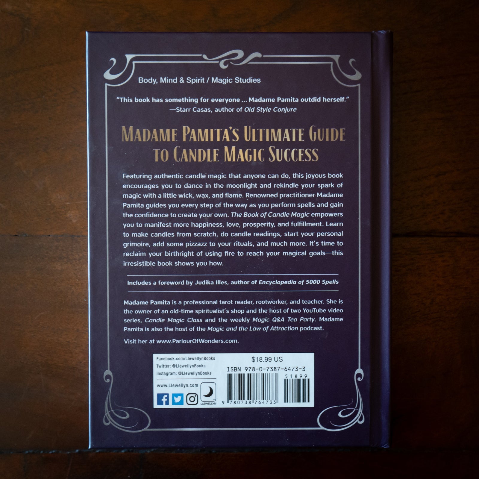 The Book of Candle Magic by Madame Pamita