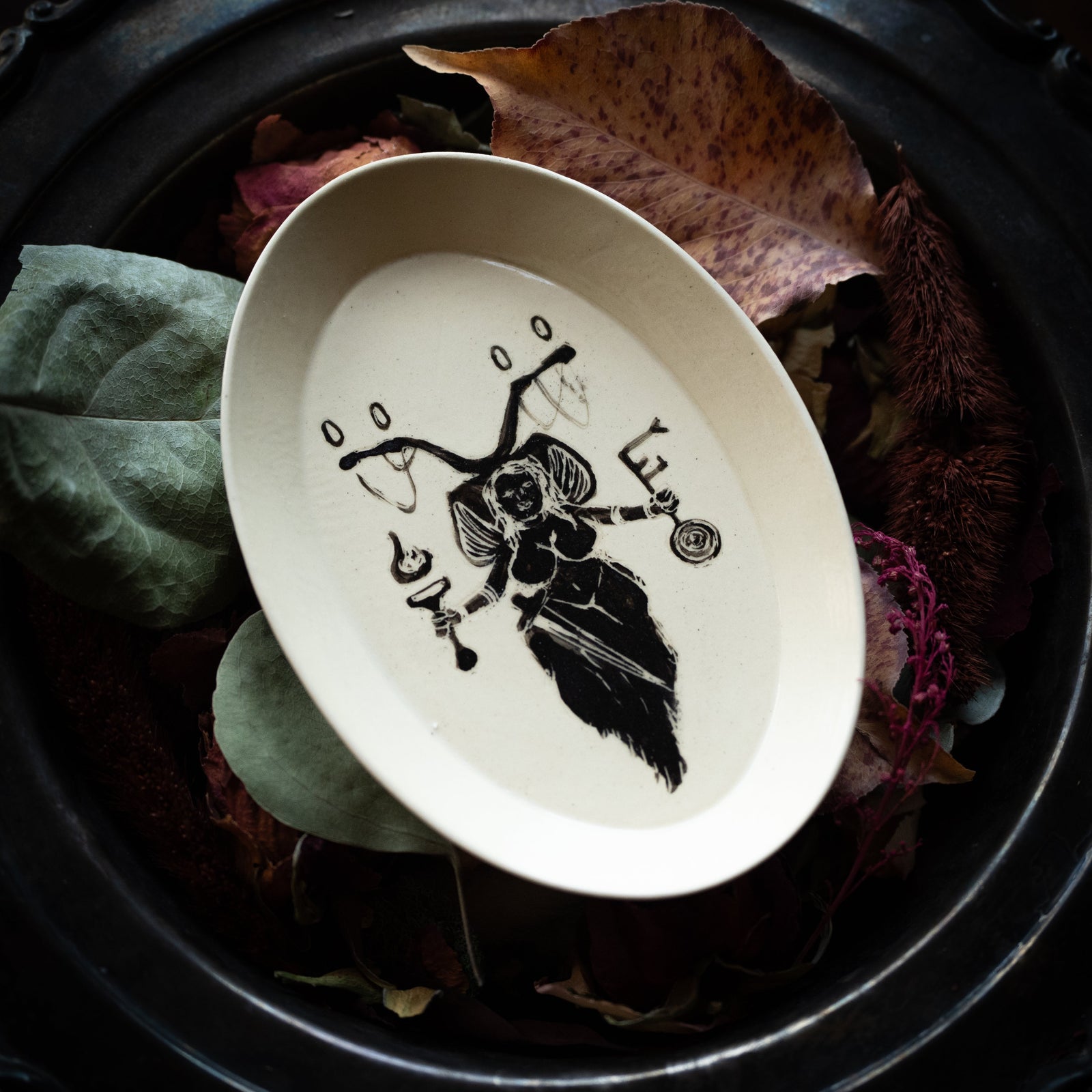 Handmade Hekate Offering Plate