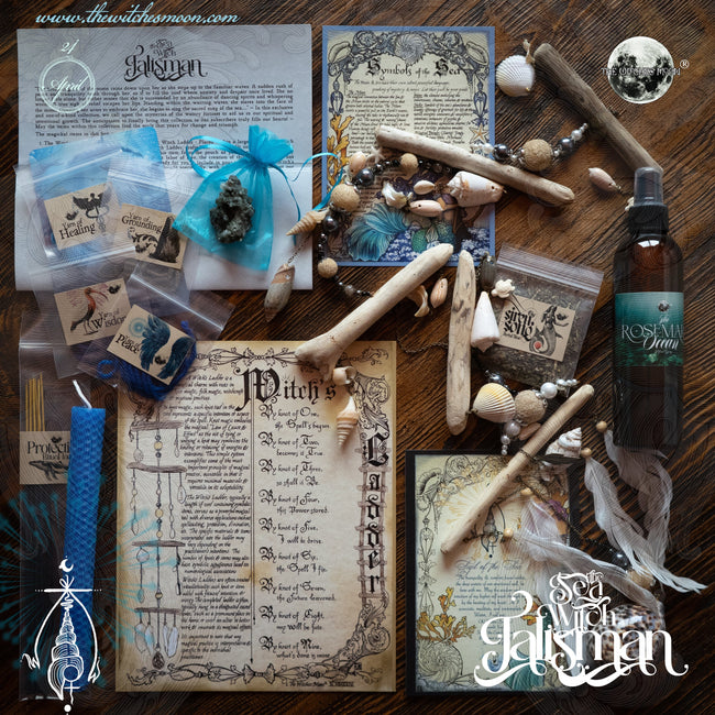 (Limited) The Witches Moon® ~  The Sea Witch Talisman ~  April 2024