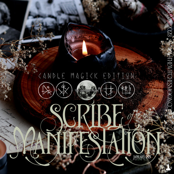 The Witches Moon® - Scribe of Manifestation - Candle Magick Edition - January 2023