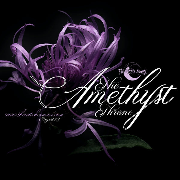 The Witches Bounty™ ~ The Amethyst Throne ~ August 2023
