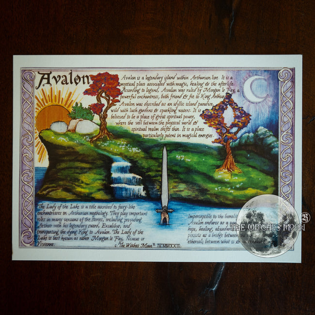 Avalon Book of Shadows Artwork