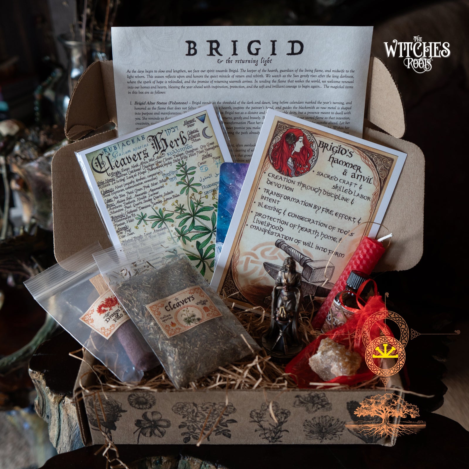 The Witches Roots™ ~ Brigid & The Returning Light ~ January 2026