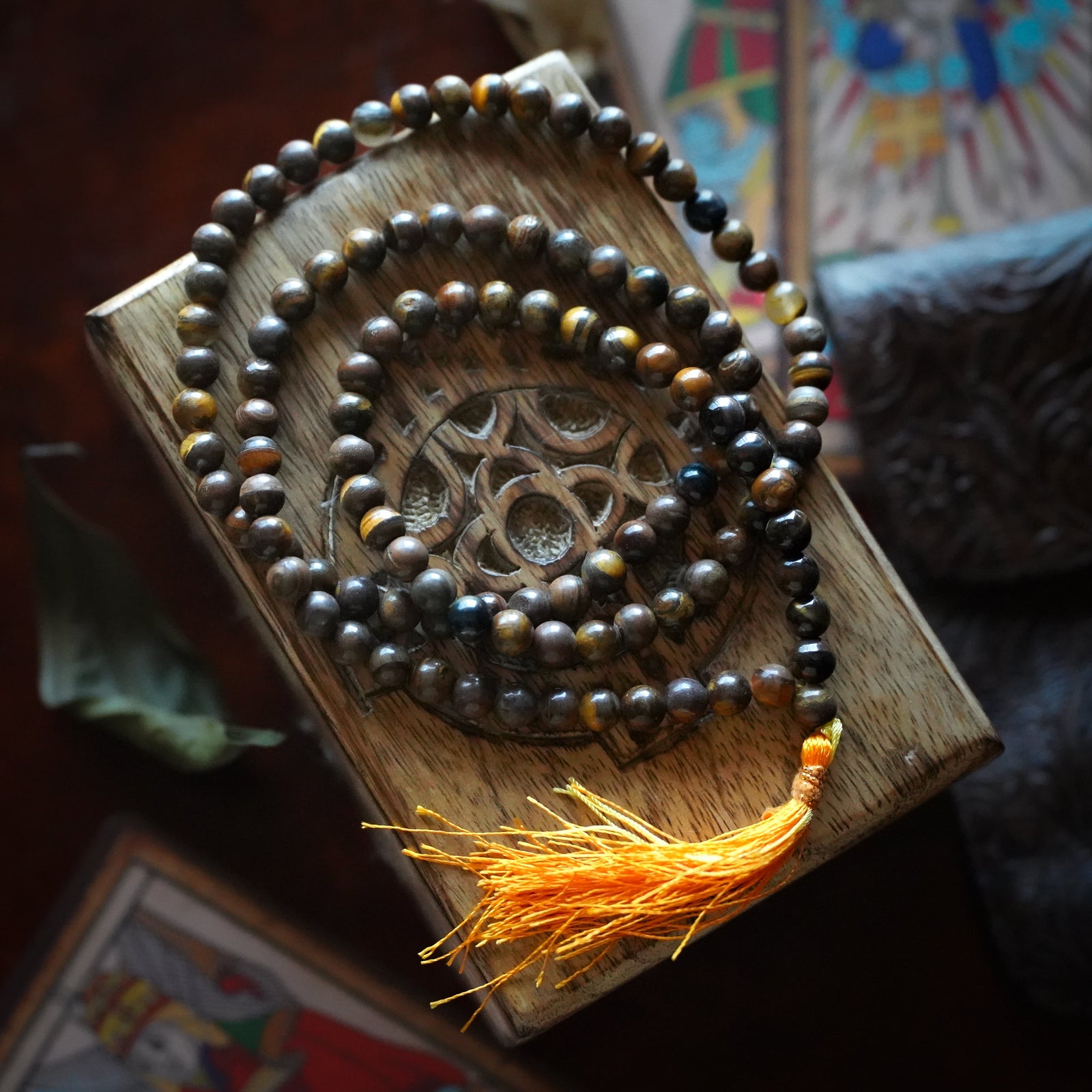 Tiger Eye Ritual Necklace