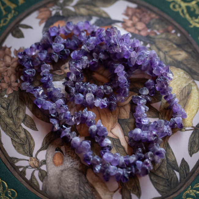 Amethyst Chip Necklace