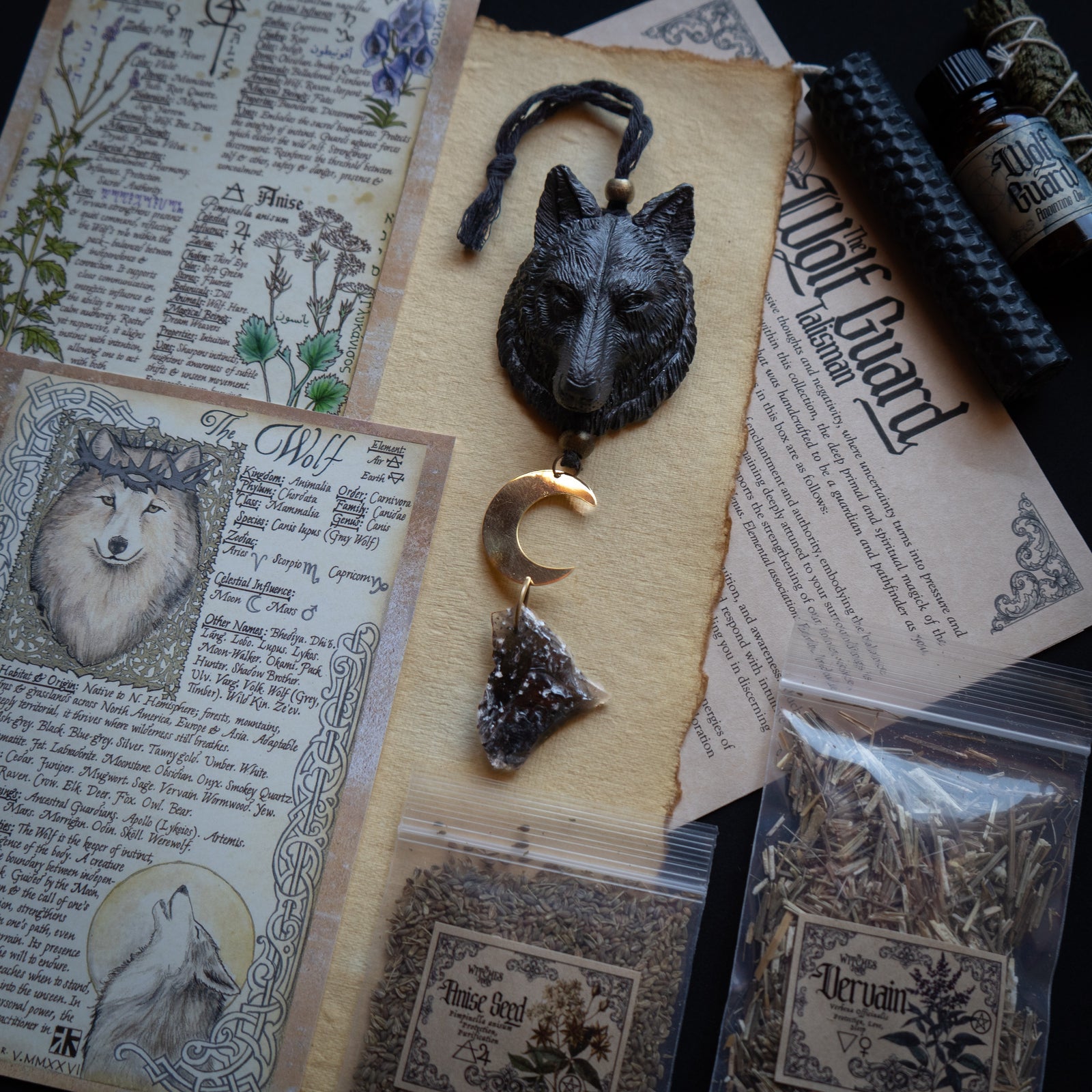 The Witches Roots™ ~ The Wolf Guard Talisman ~ May 2026