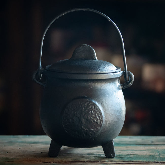 Large Cast Iron Cauldron