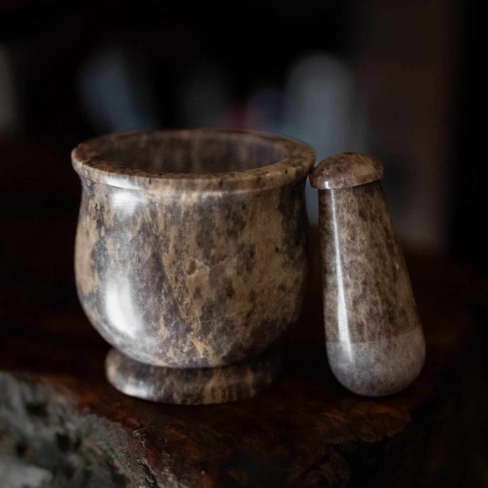 Mortar & Pestle (Soapstone)