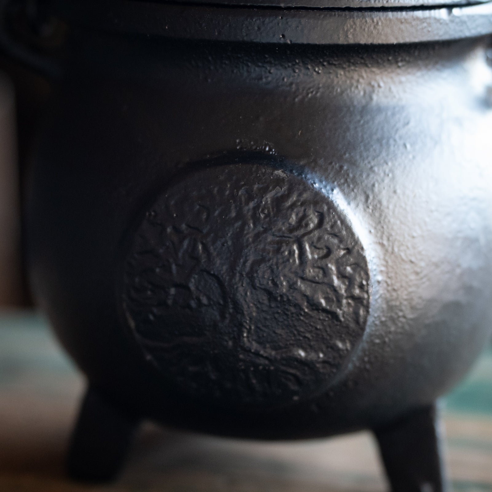 Large Cast Iron Cauldron