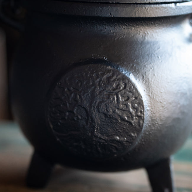 Large Cast Iron Cauldron