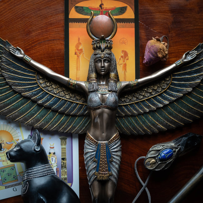 Winged Isis Plaque