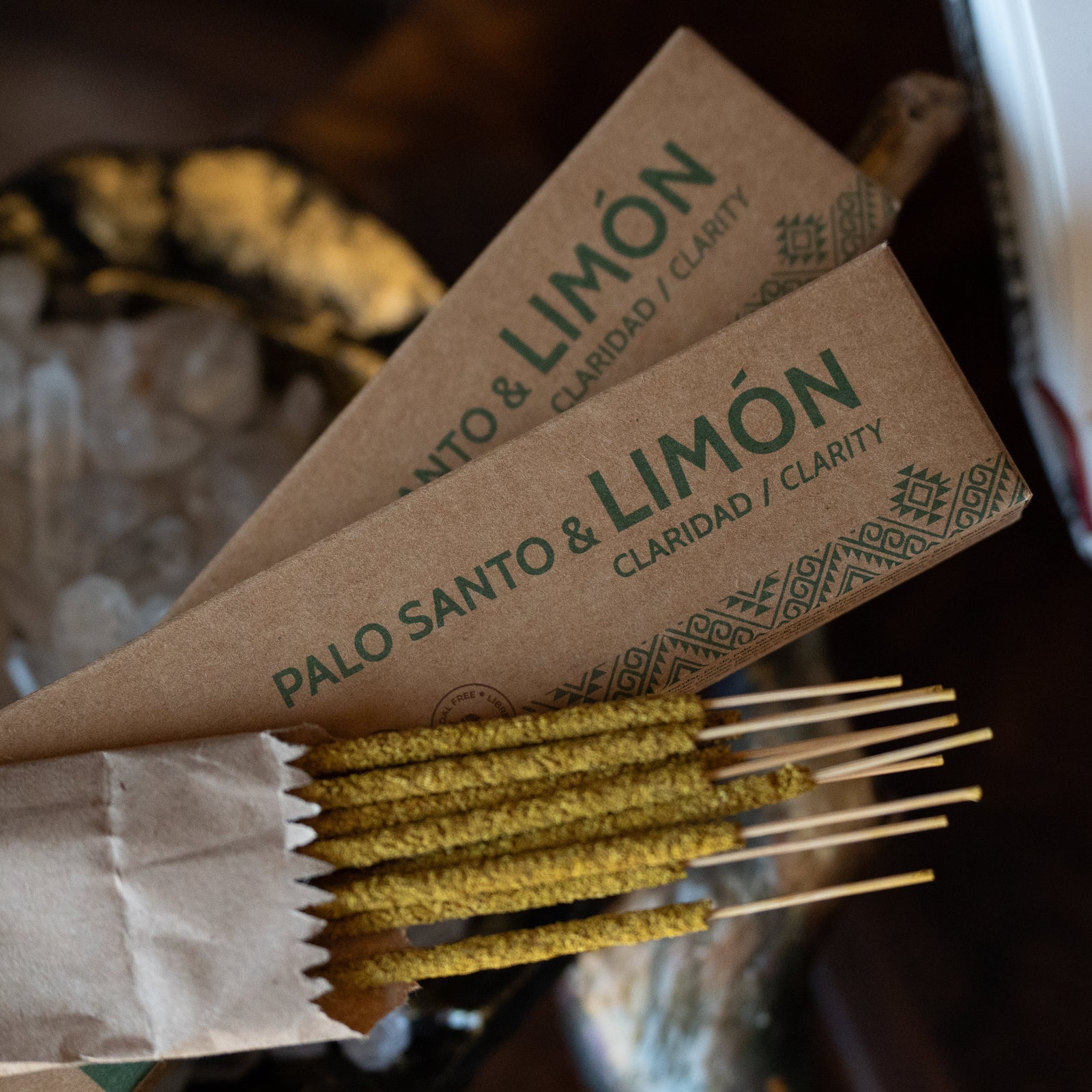 Palo Santo & Limón Incense Sticks (Clarity)