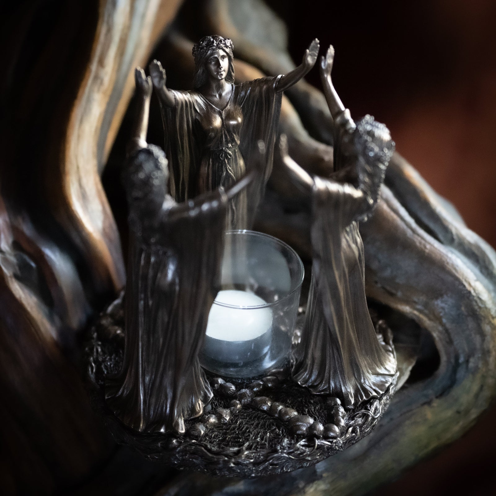 Triple Goddess Votive