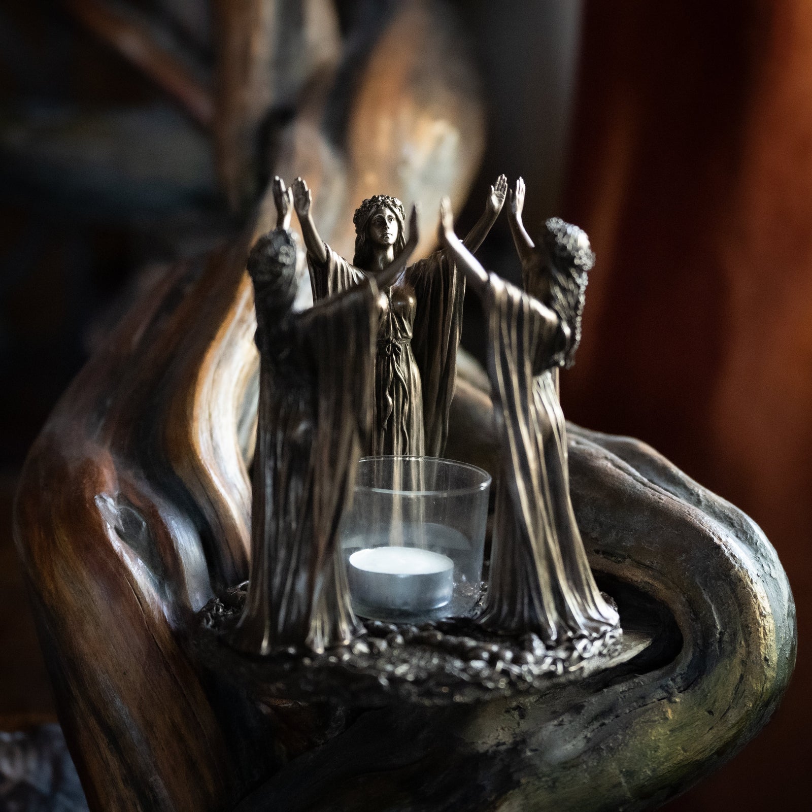 Triple Goddess Votive