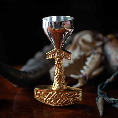 Cernunnos Honoring Beeswax Spell Candle