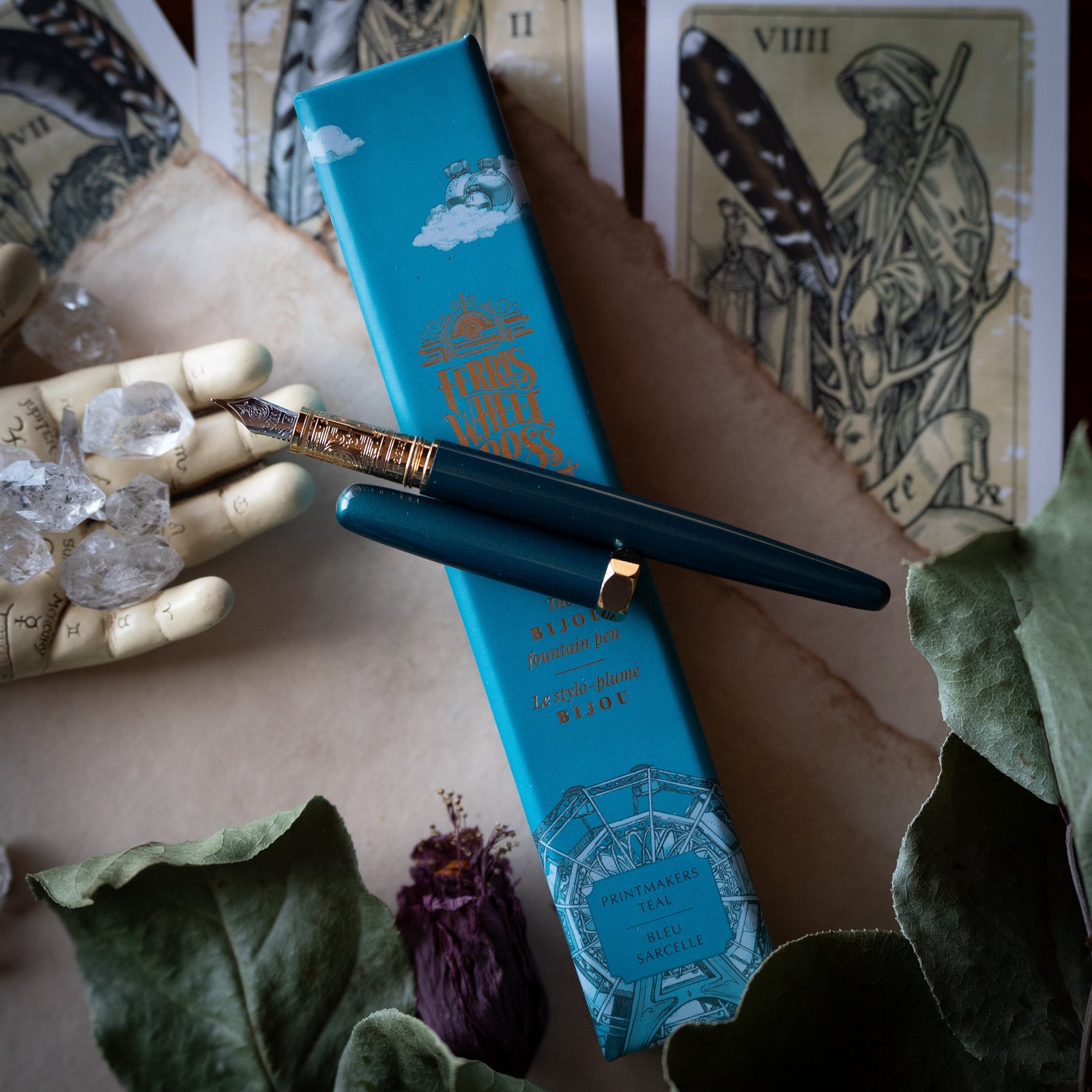 'Bijou' Fountain Pen - Teal