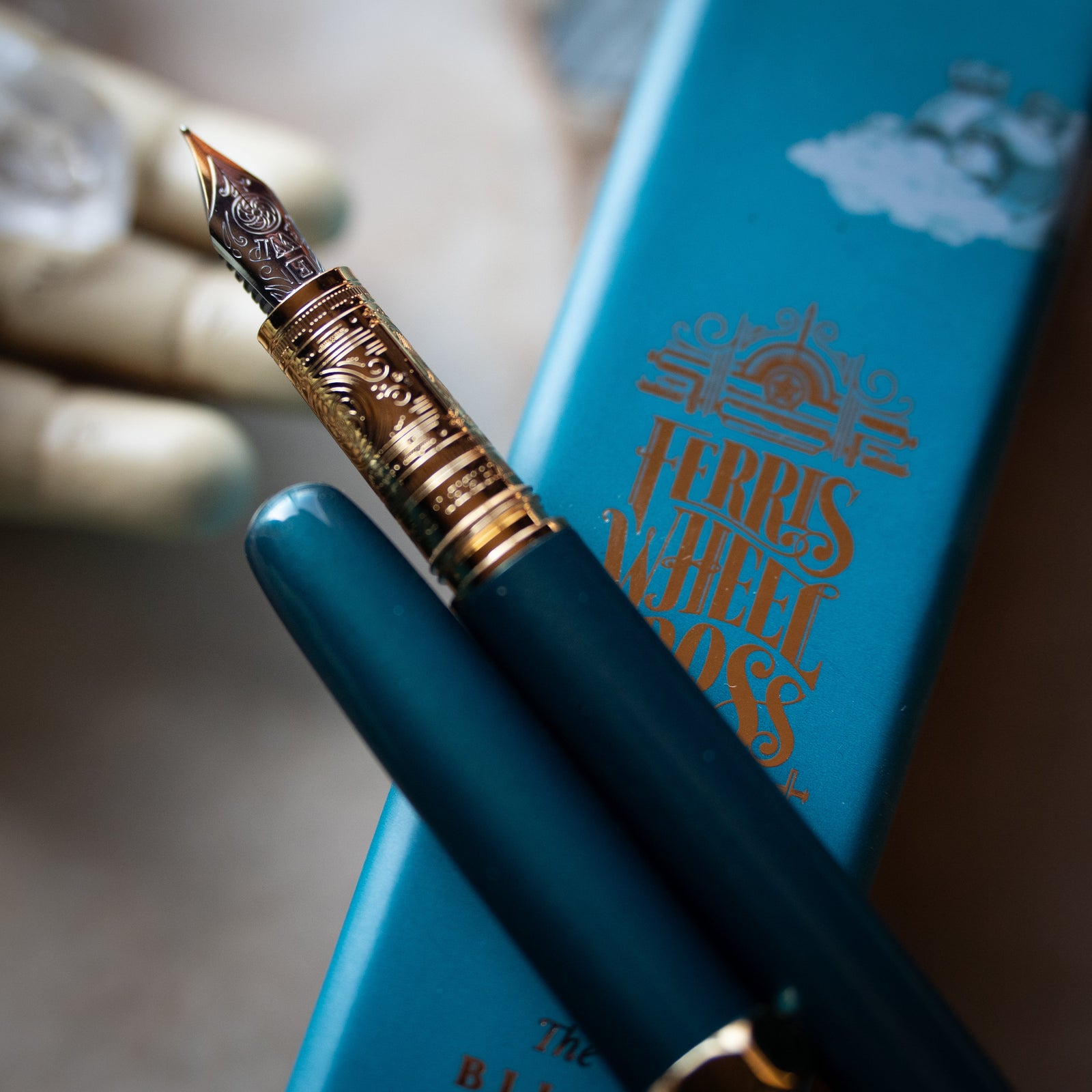 'Bijou' Fountain Pen - Teal