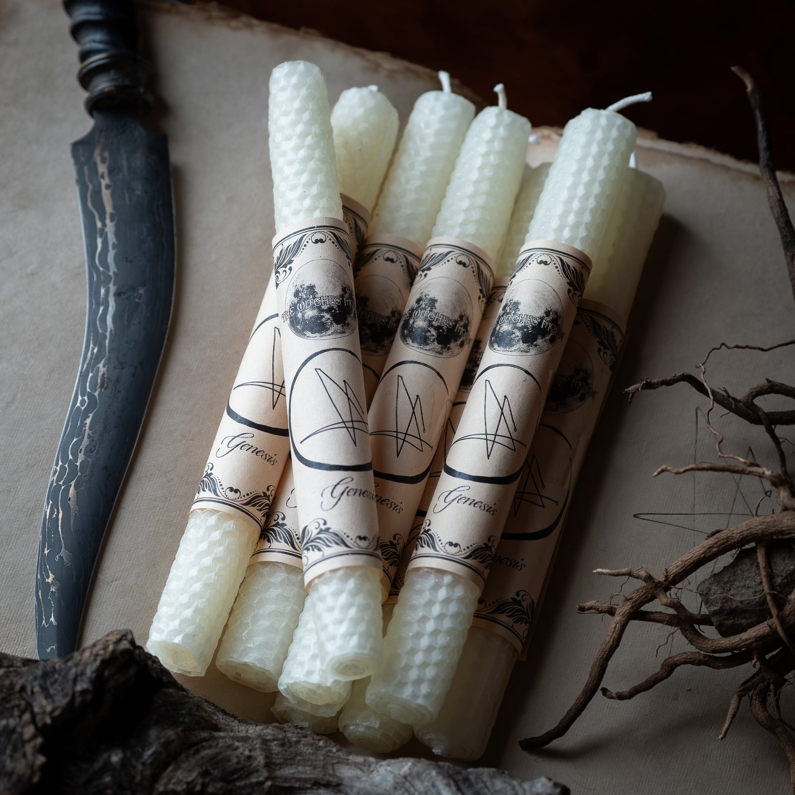 Genesis Beeswax Spell Candle