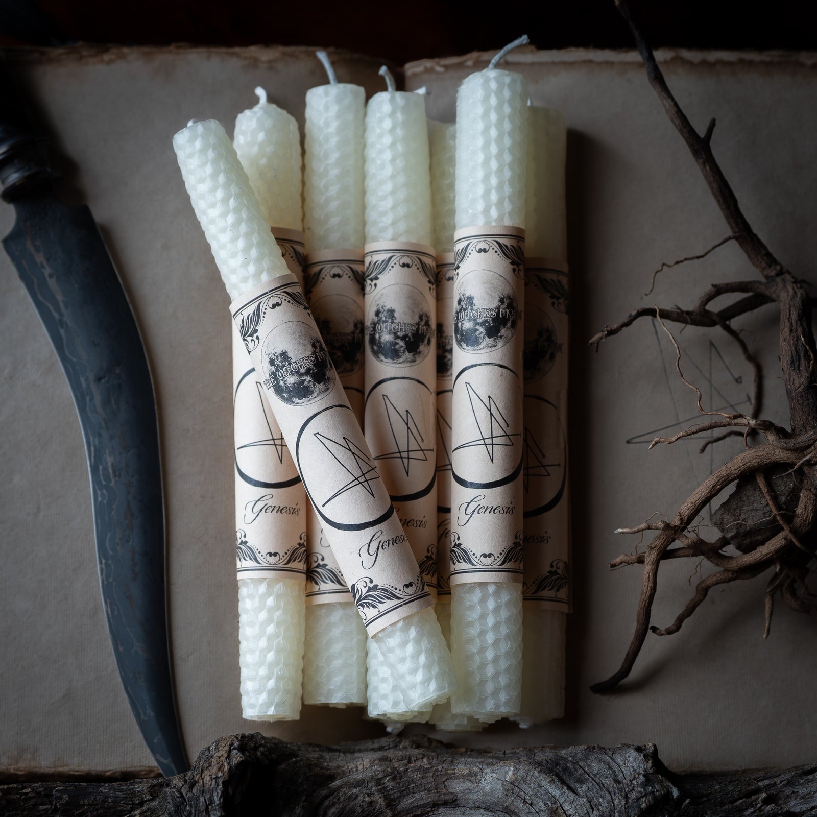 Genesis Beeswax Spell Candle