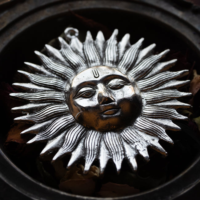 Silver Sun Plaque