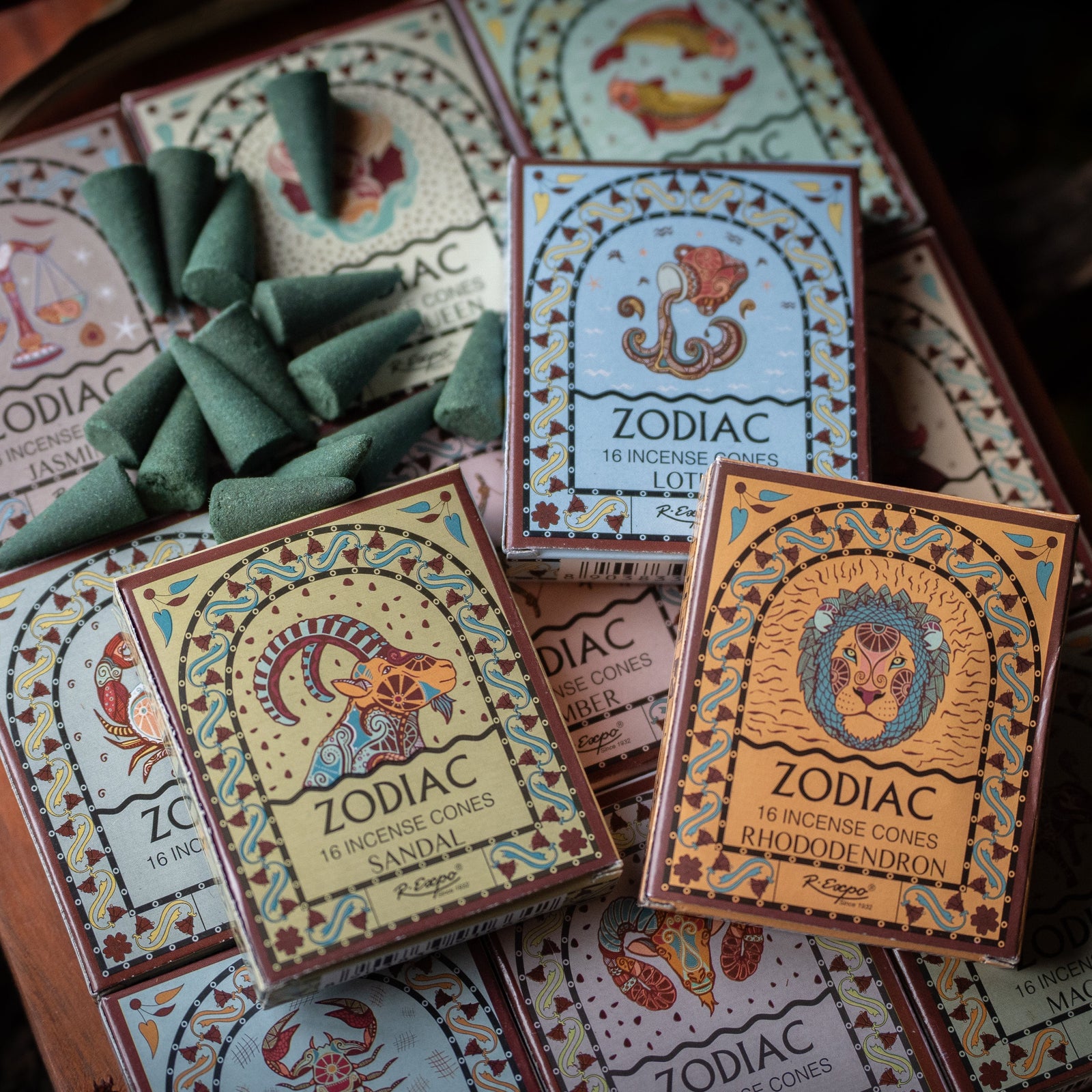 Zodiac Cone Incense (Select Zodiac)