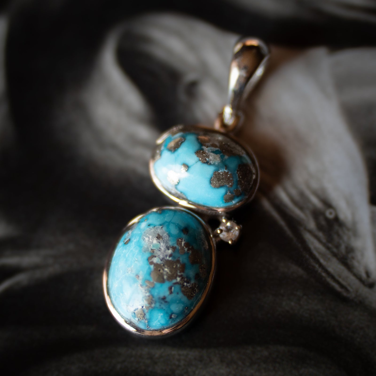 Copper Turquoise Pendant