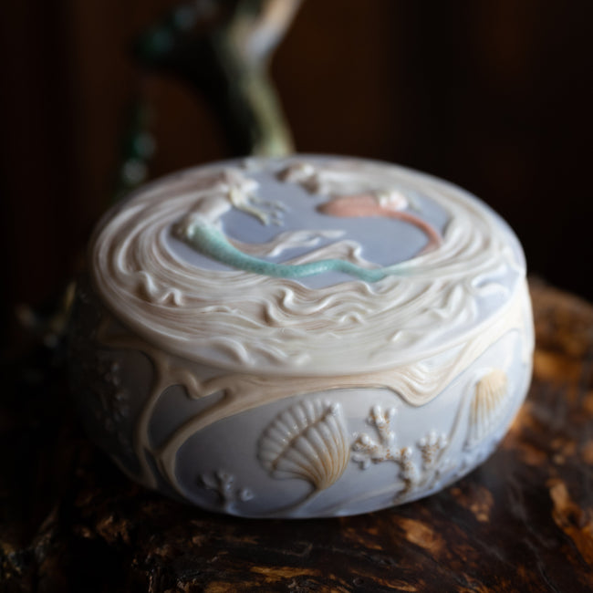 Porcelain Mermaid Box