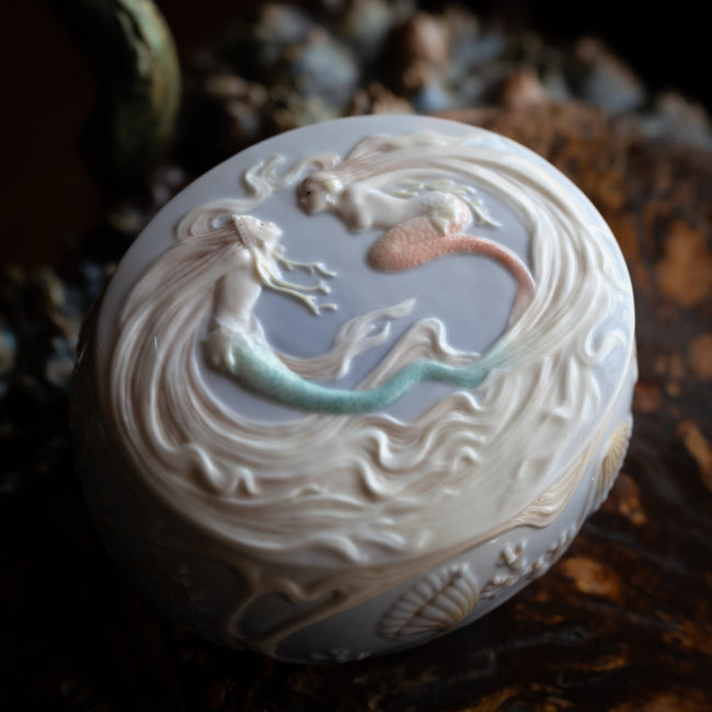 Porcelain Mermaid Box