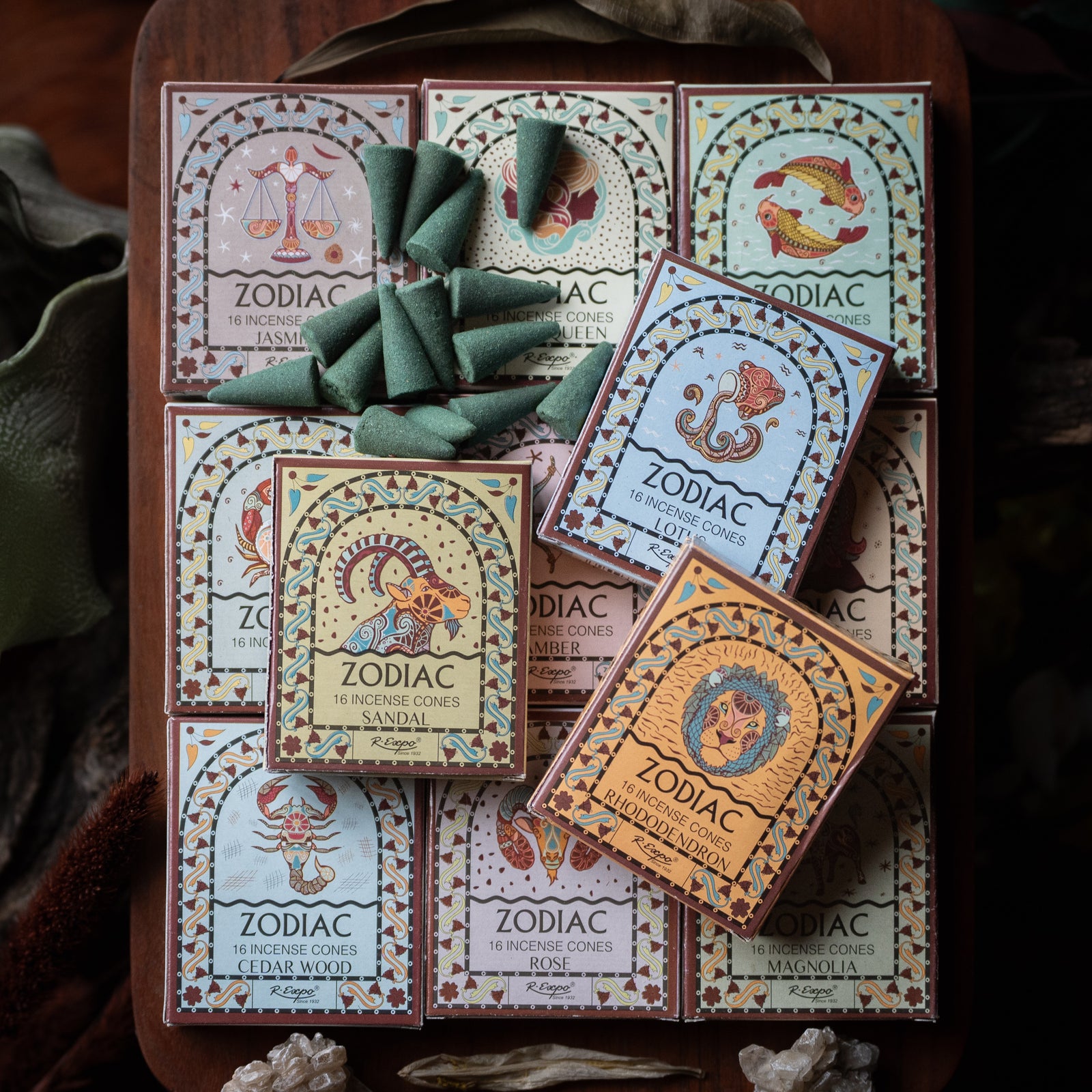 Zodiac Cone Incense (Select Zodiac)