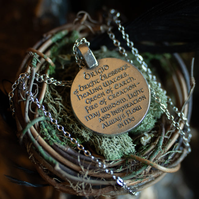Brigid's Cross Pendant w/ Chain