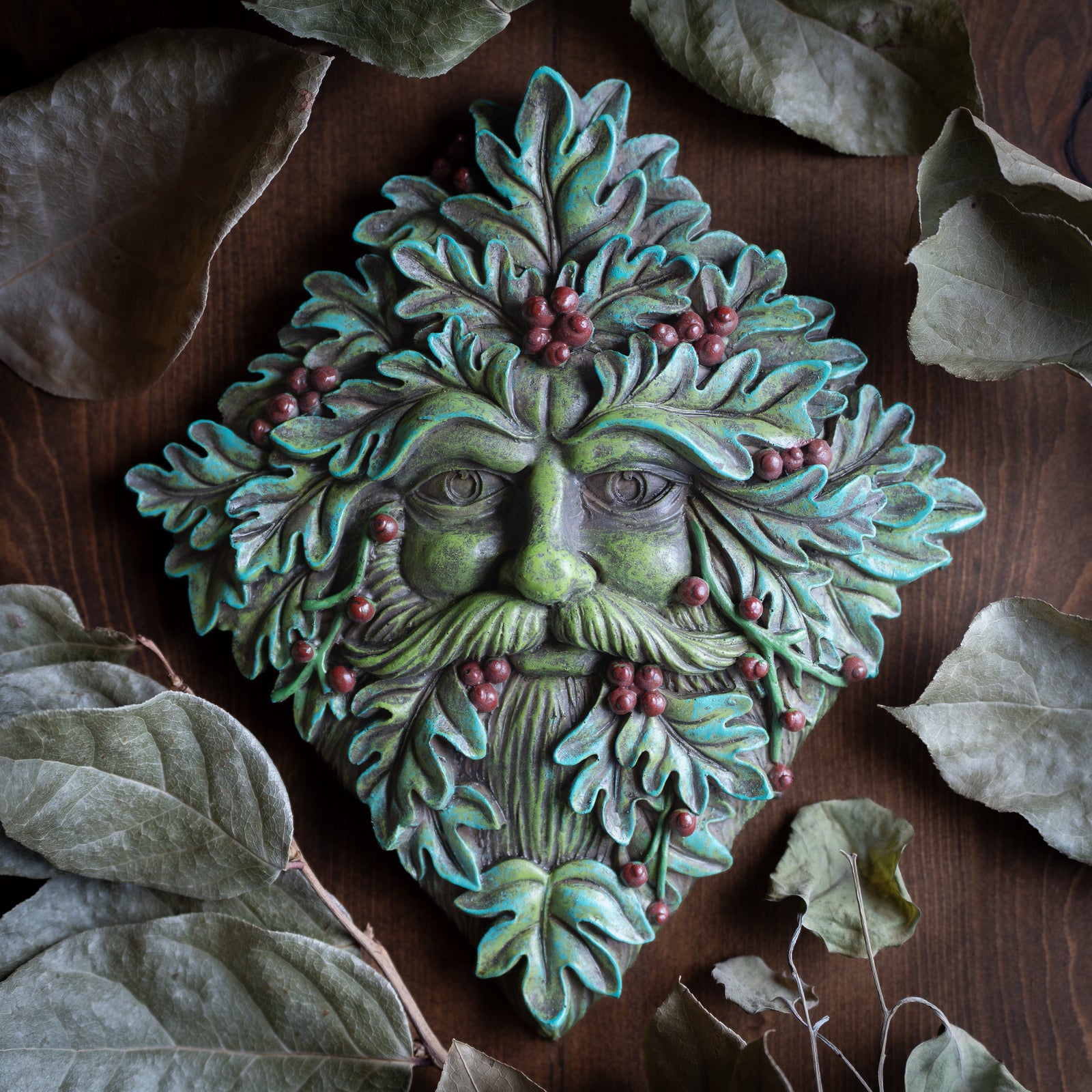 Greenman Plaque