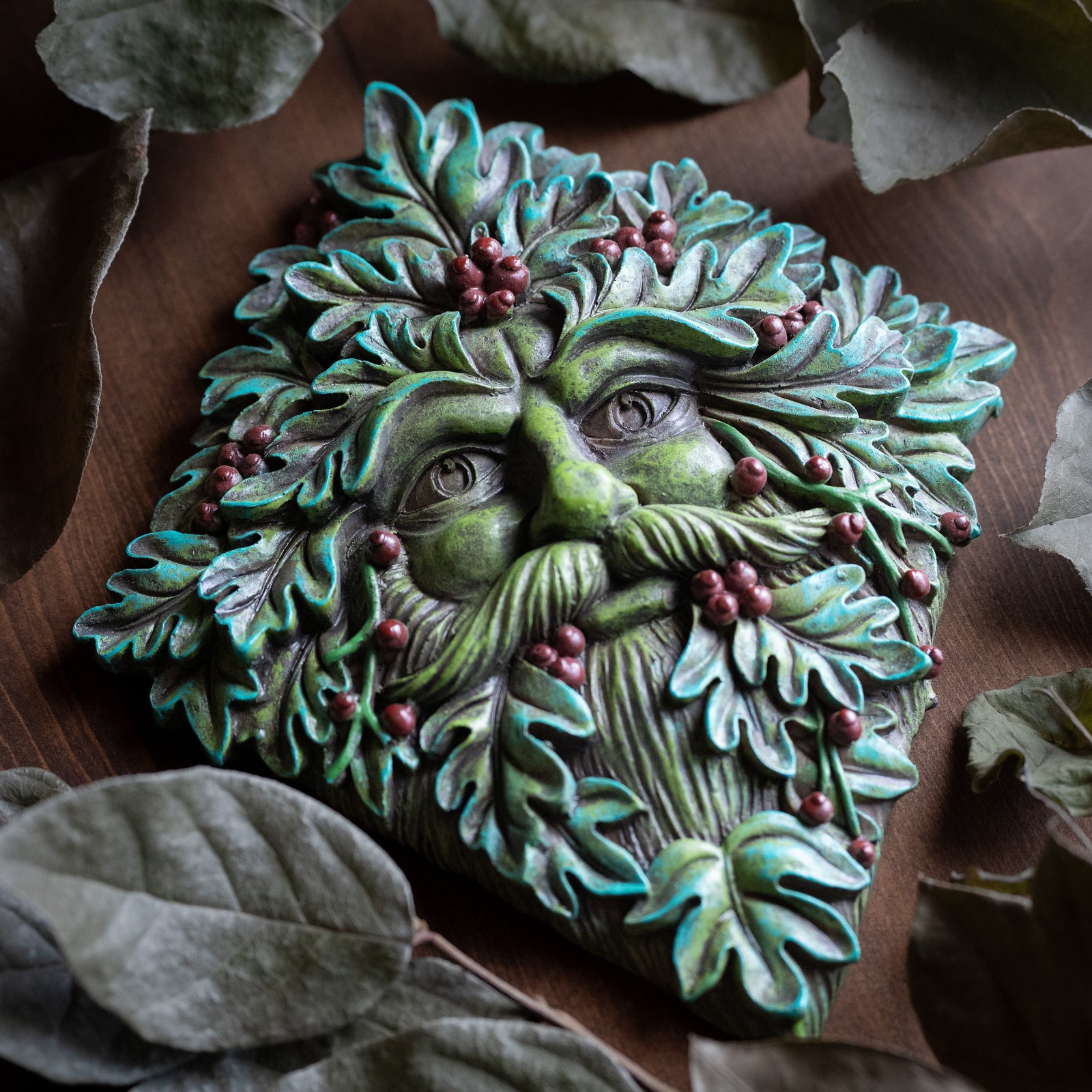 Greenman Plaque