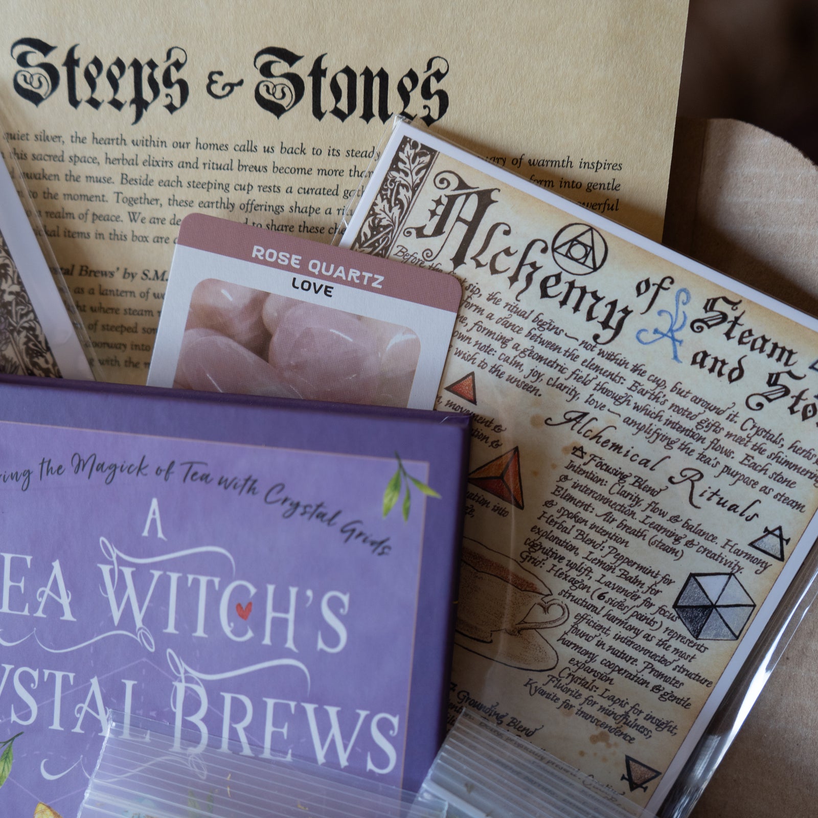 The Witches Roots™ ~ Steeps & Stones ~ December 2025