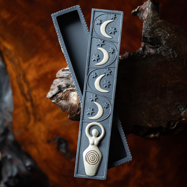 Spiral Goddess Incense Box