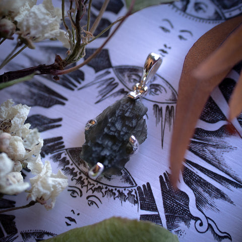 Mother of Pearl Mary Pendant