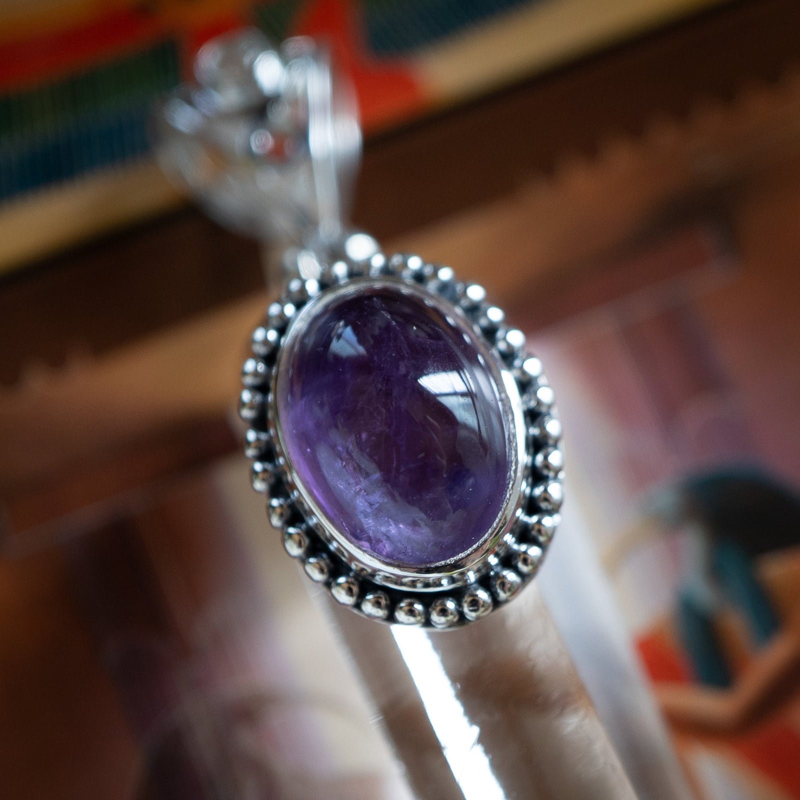 The Violet Skies Pendant (.925)