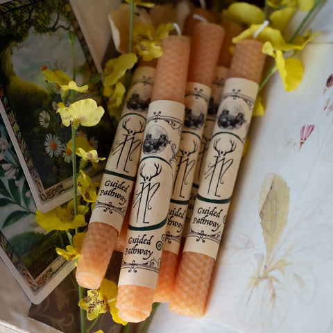 'Inspiratio' Beeswax Spell Candle