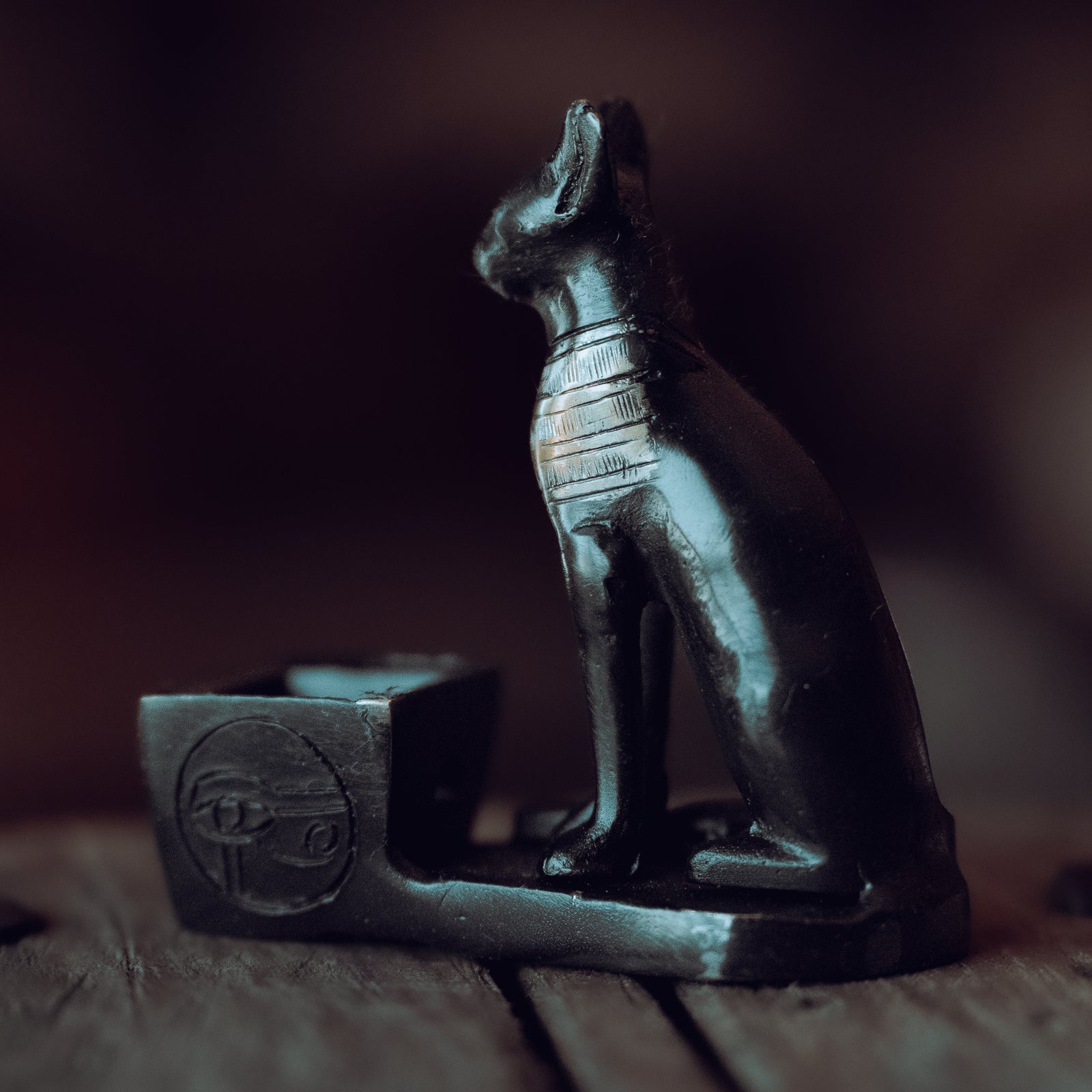 Brass Egyptian Bast Cone Burner