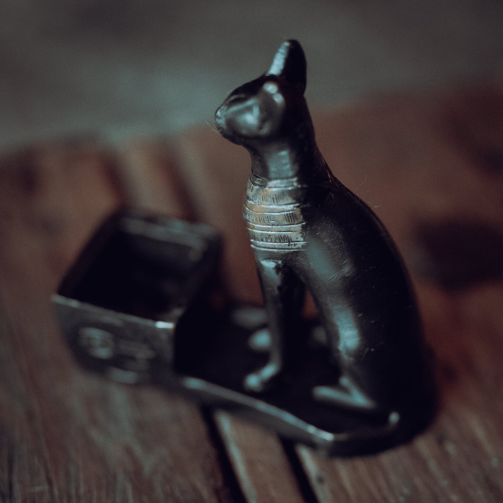 Brass Egyptian Bast Cone Burner