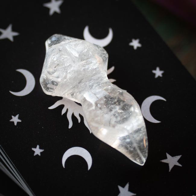 Clear Quartz Comfort Goddess