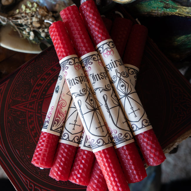 'Inspiratio' Beeswax Spell Candle