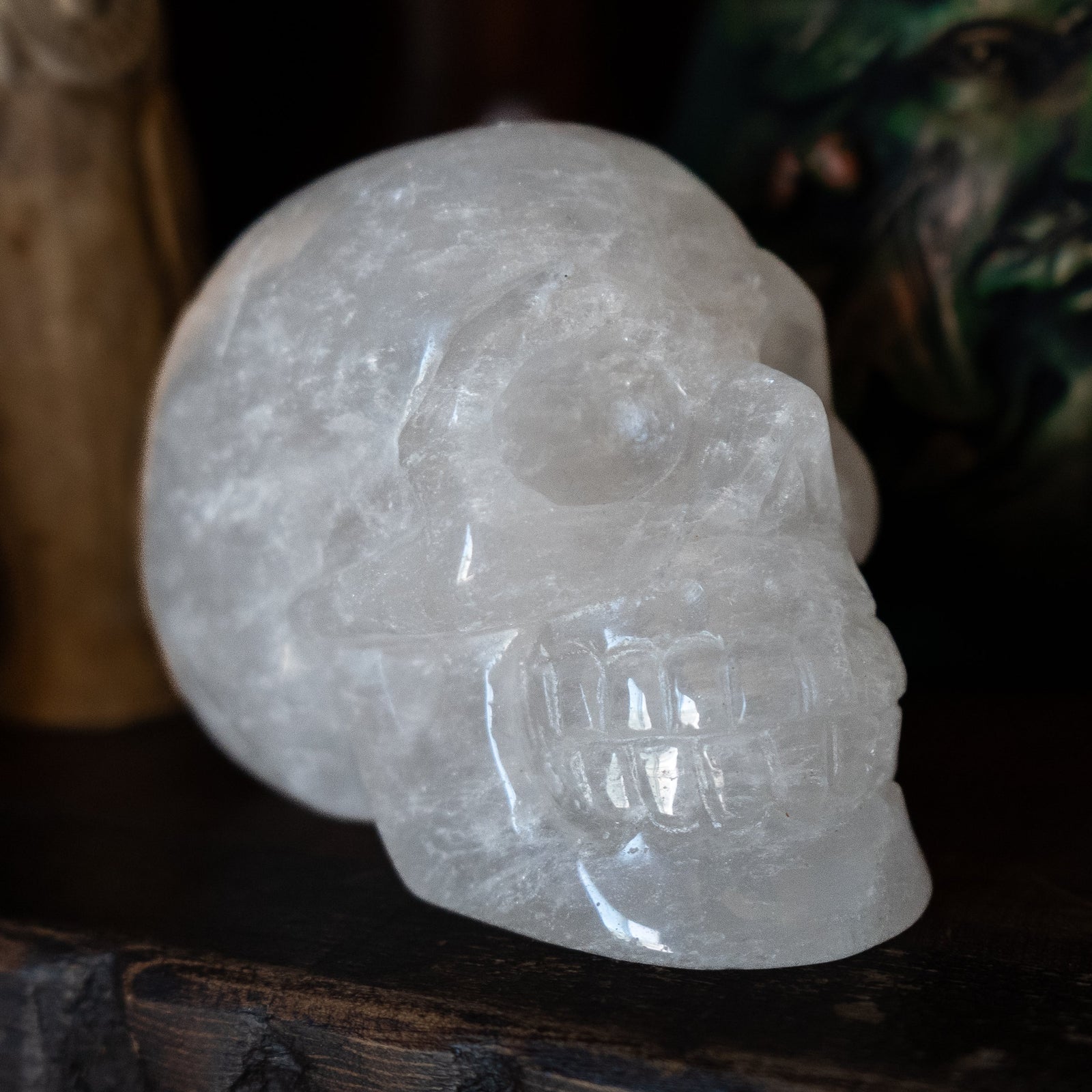 Quartz Crystal Skull