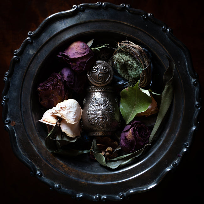 Green Man Altar Jar