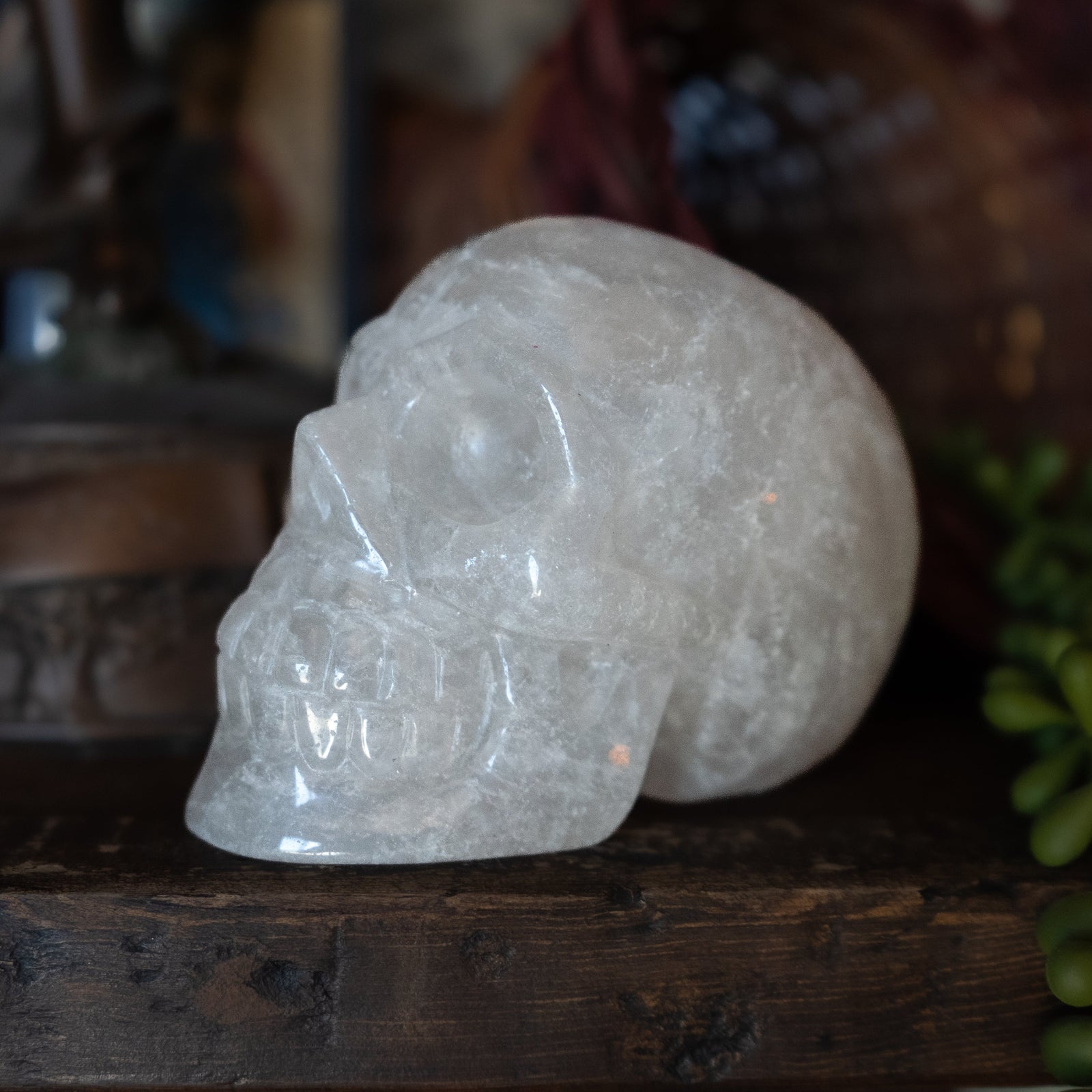 Quartz Crystal Skull