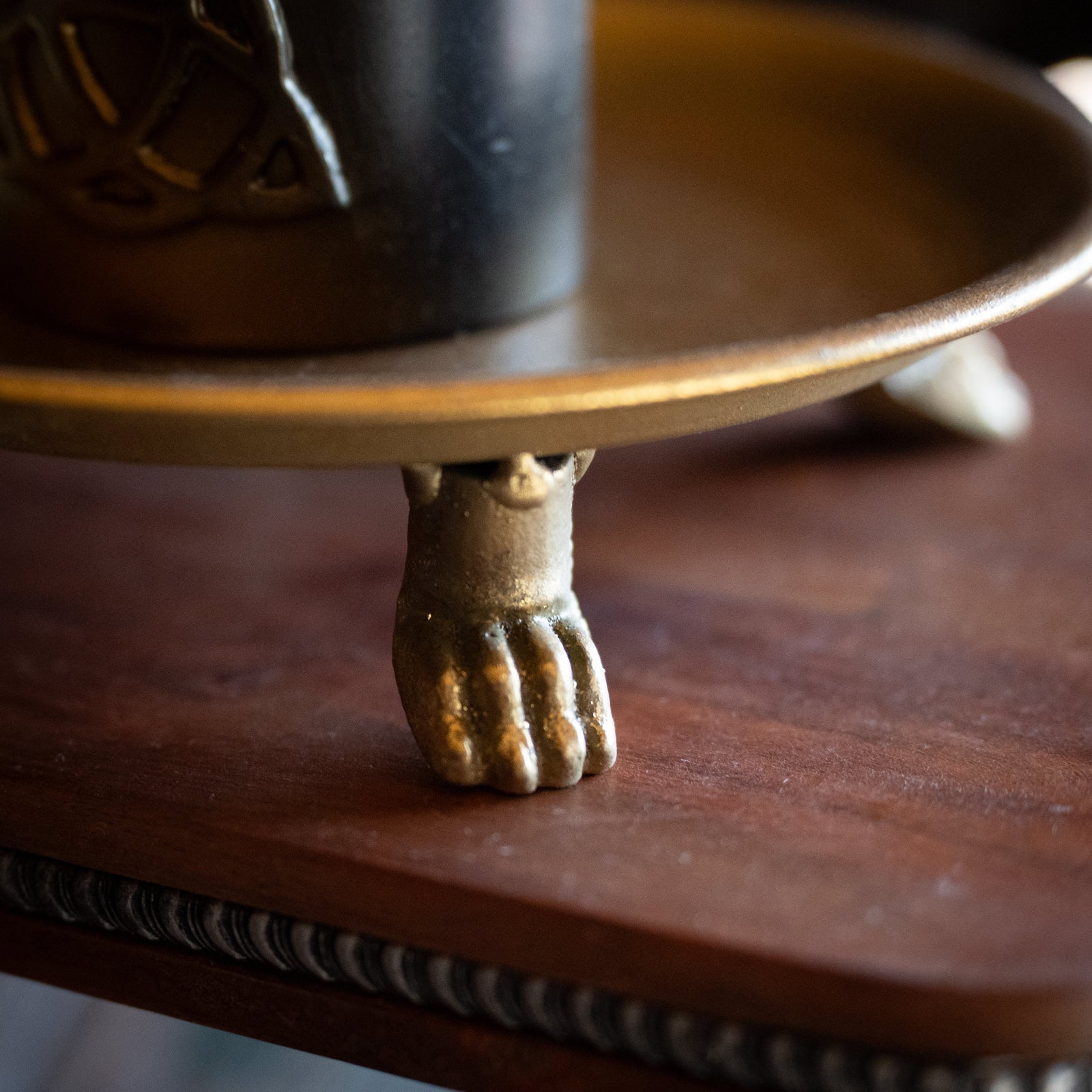 Large Clawfoot Candle Holder