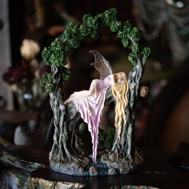 "Rockabye" Faerie Statue