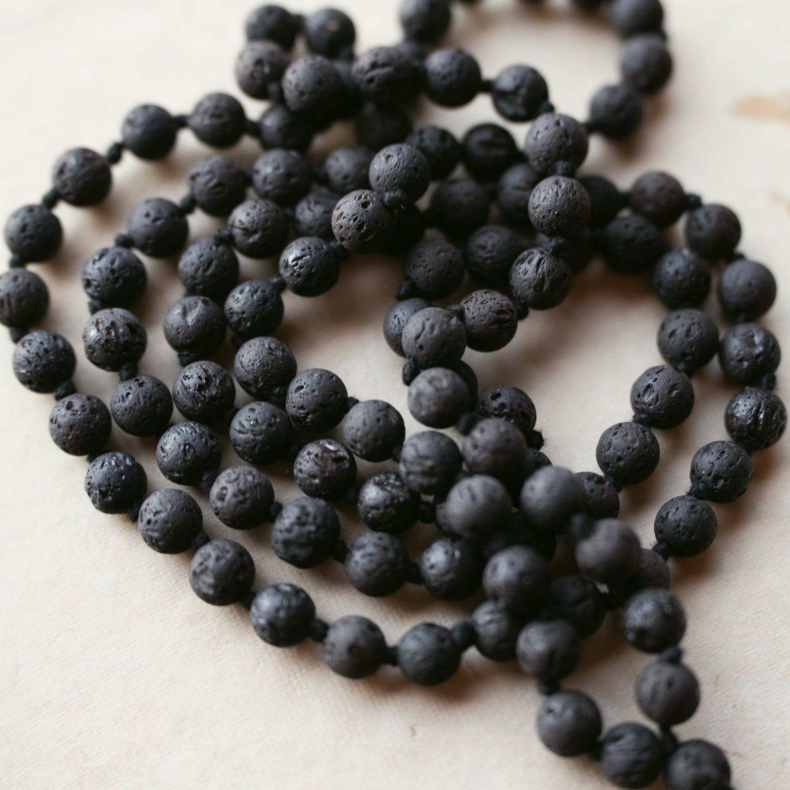 Lava Stone Ritual Necklace