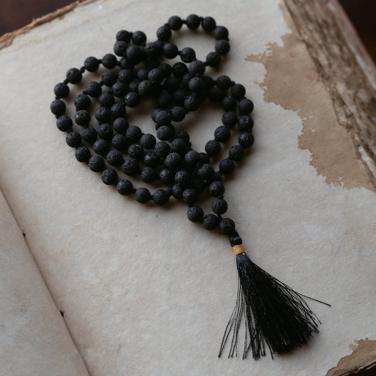 Lava Stone Ritual Necklace