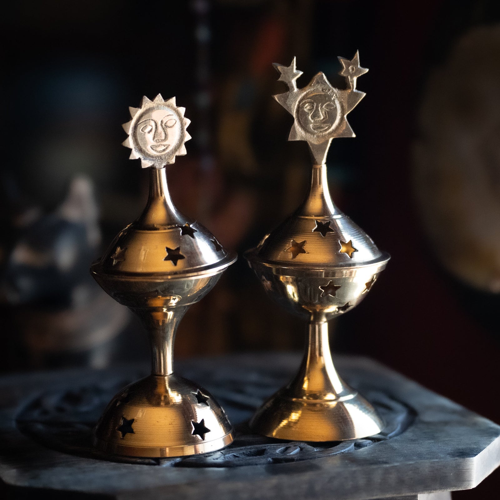 Sun & Moon Celestial Burners (Set)